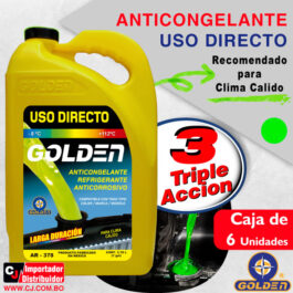 Anticongelante/Refrigerante Anticorrosivo uso directo verde