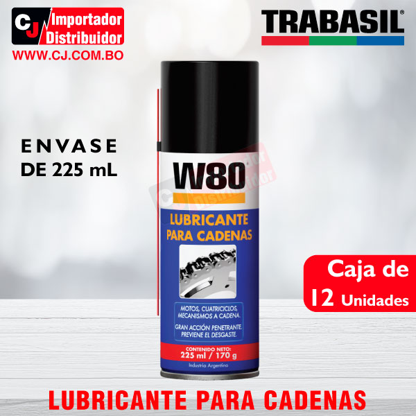 W80 Lubricante para Cadenas » CJ Importador Distribuidor