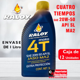 Cuatro tiempos MA2 SAE 20W-50